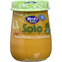 Hero Baby - Pera- Zanahoria y Plátano- 120 g
